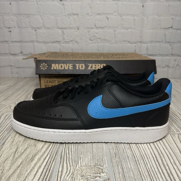 Nike Court Vision Low NN Men’s 11 Black Laser Blue DH2987-005 New main image 5